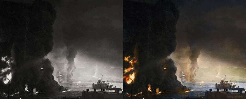 Illustration for article titled Perfectly Colored Famous Photos Are So Much More Powerful Than the B&W Originals (Updated)